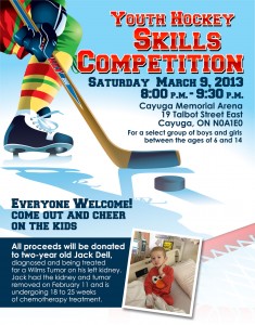 Youth Hockey Skills Competition _Poster