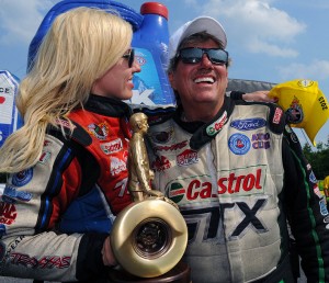 Courtney and John - Epping - Funny Car Win