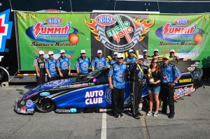 Hight Atlanta winners circle - Ron Lewis