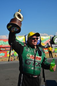 John Force win top end - Ron Lewis