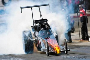 Low Down Hot Rods Burn Out Pic