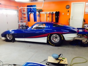 Sandra Carter Beal Racing Corvette