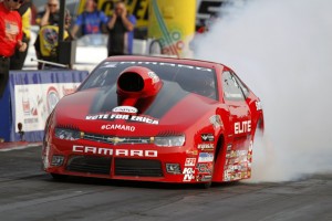 Erica Enders-Stevens - Norwalk, #1 qualifier, courtesy of NHRA