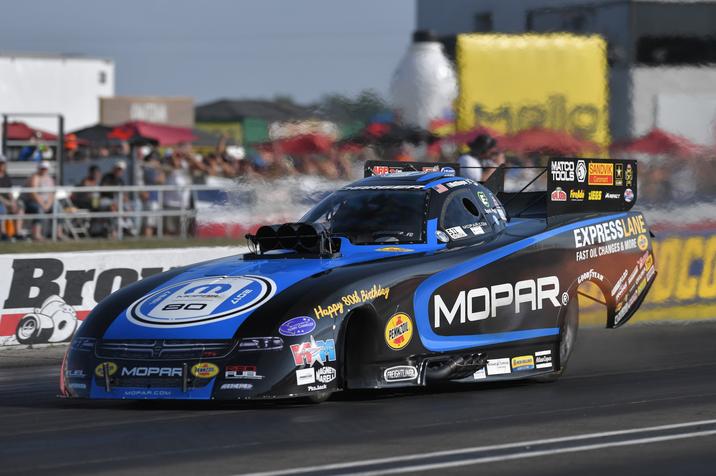 Hagan Qualifies Mopar Dodge Funny Car No. 1 at NHRA U.S. Nationals ...