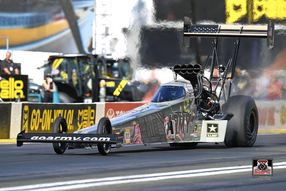 U.S. Army NHRA Racing 58th Annual NHRA Winternationals at Pomona Friday ...