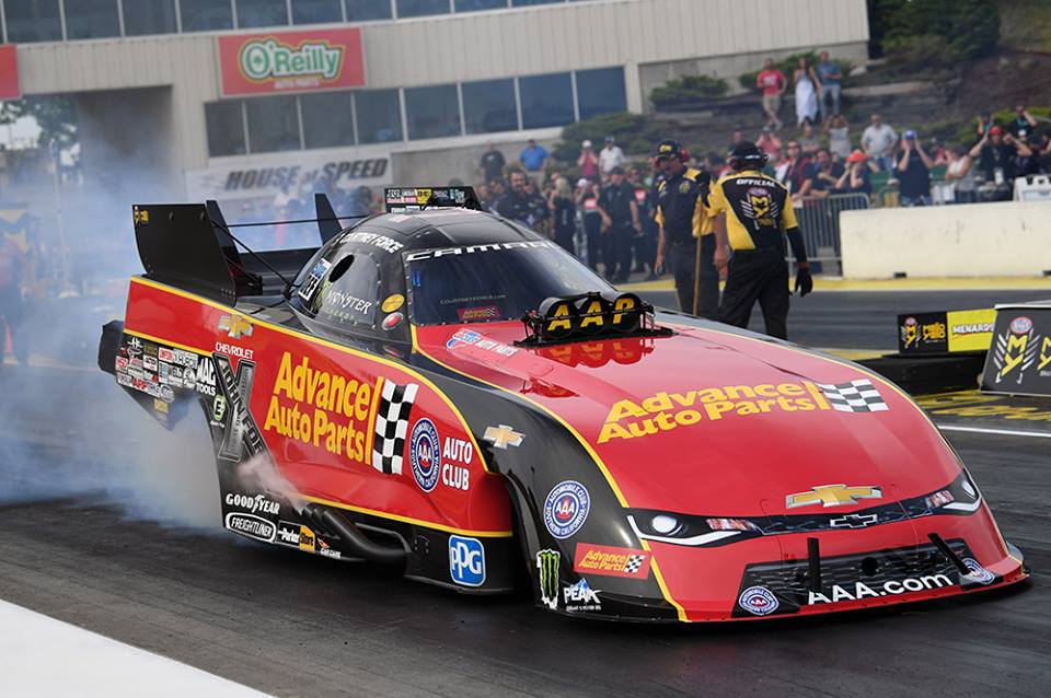 COURTNEY FORCE CONTINUES QUALIFYING DOMINANCE WITH NO. 1 POSITION ...