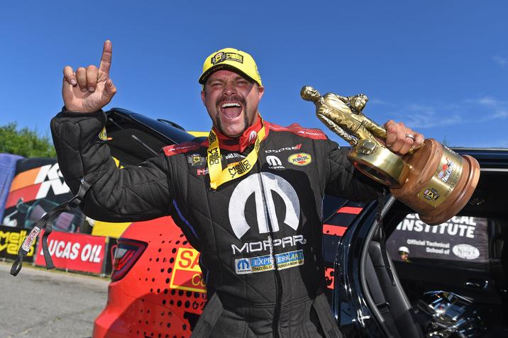 Hagan Powers to Third Straight NHRA New England Nationals Triumph in ...