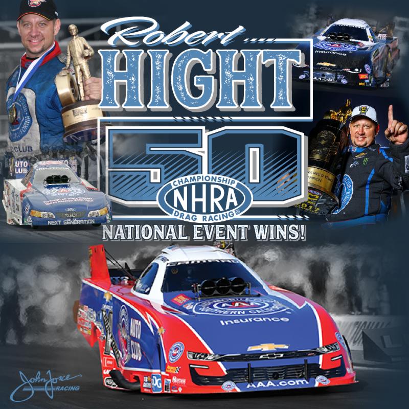 ROBERT HIGHT WINS FOR THE 50TH TIME WITH AUTO CLUB