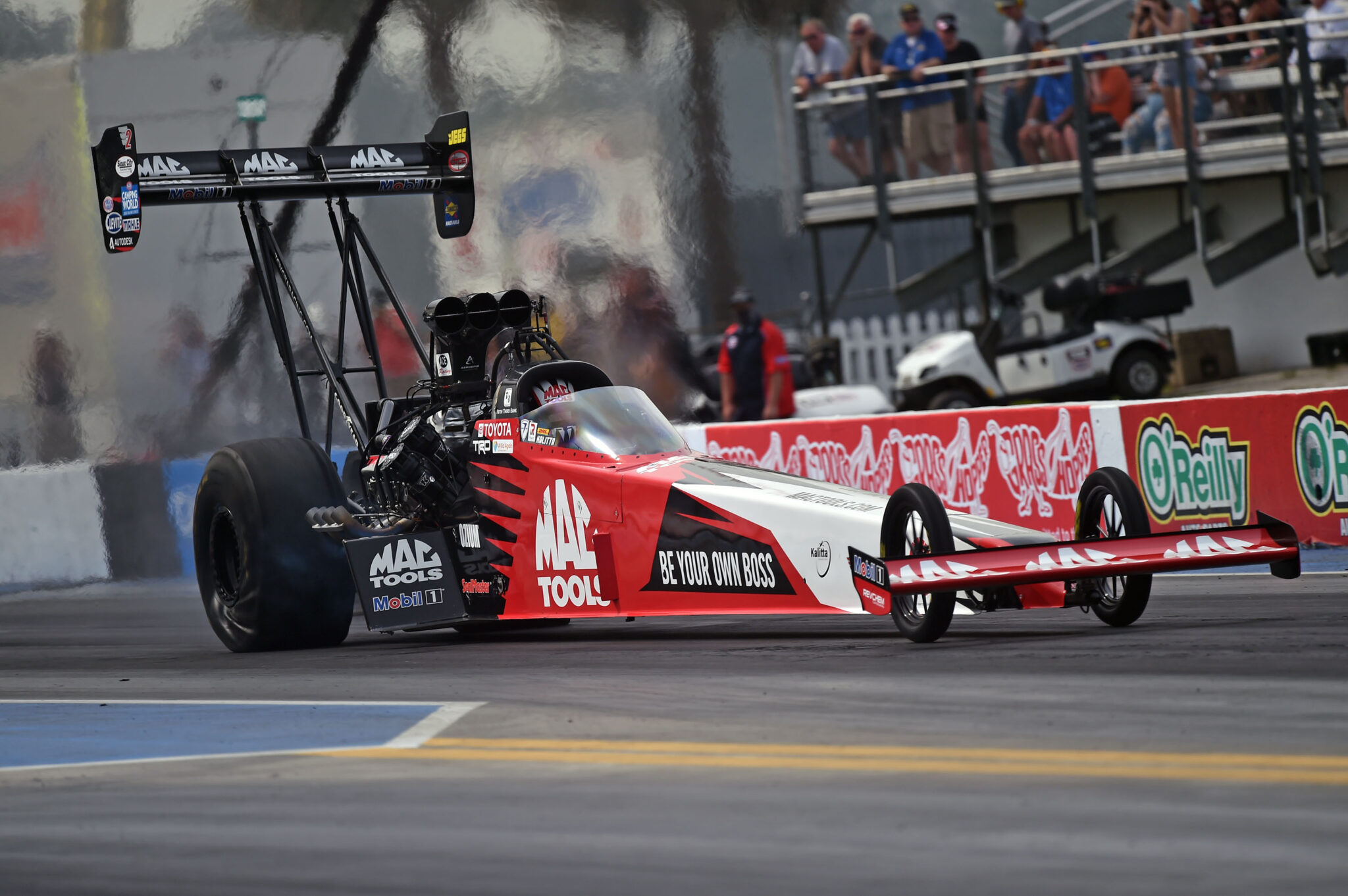 Doug Kalitta Dialed in For First Las Vegas Four-Wide Nationals Win ...