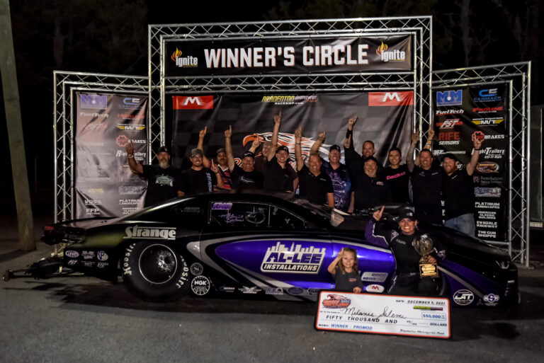 Melanie Salemi Scores 50,000 Pro Mod Win at 50th Annual Snowbird