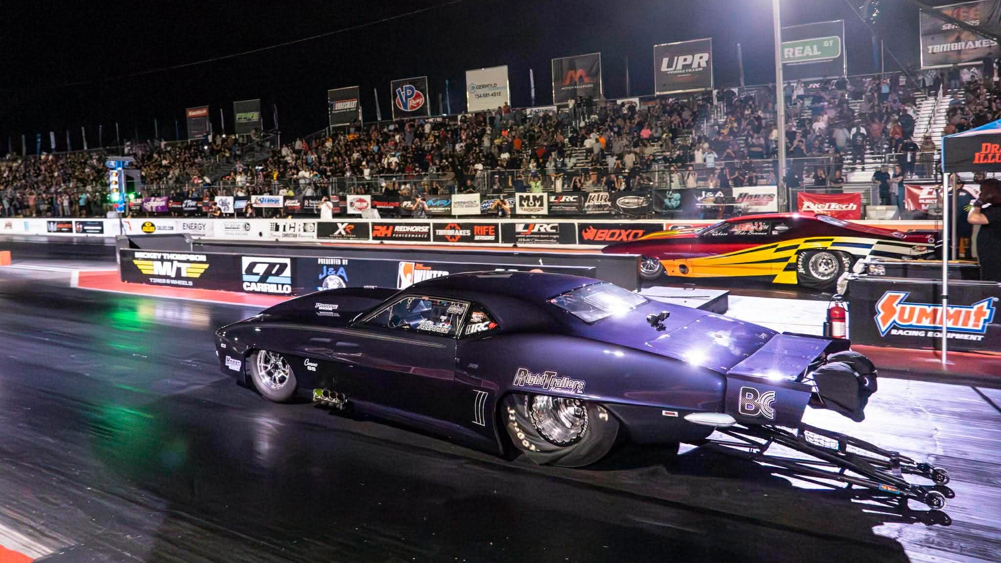 Side-By-Side 3.50-Second Races Highlight First Round of Pro Mod  Eliminations at U.S. Street Nationals – DragStory.com